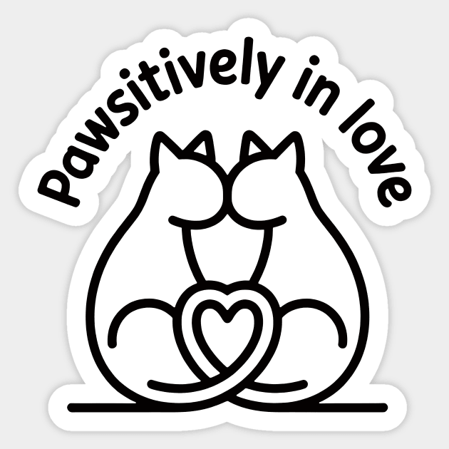 Pawsitively In Love Sticker by CreativeSage